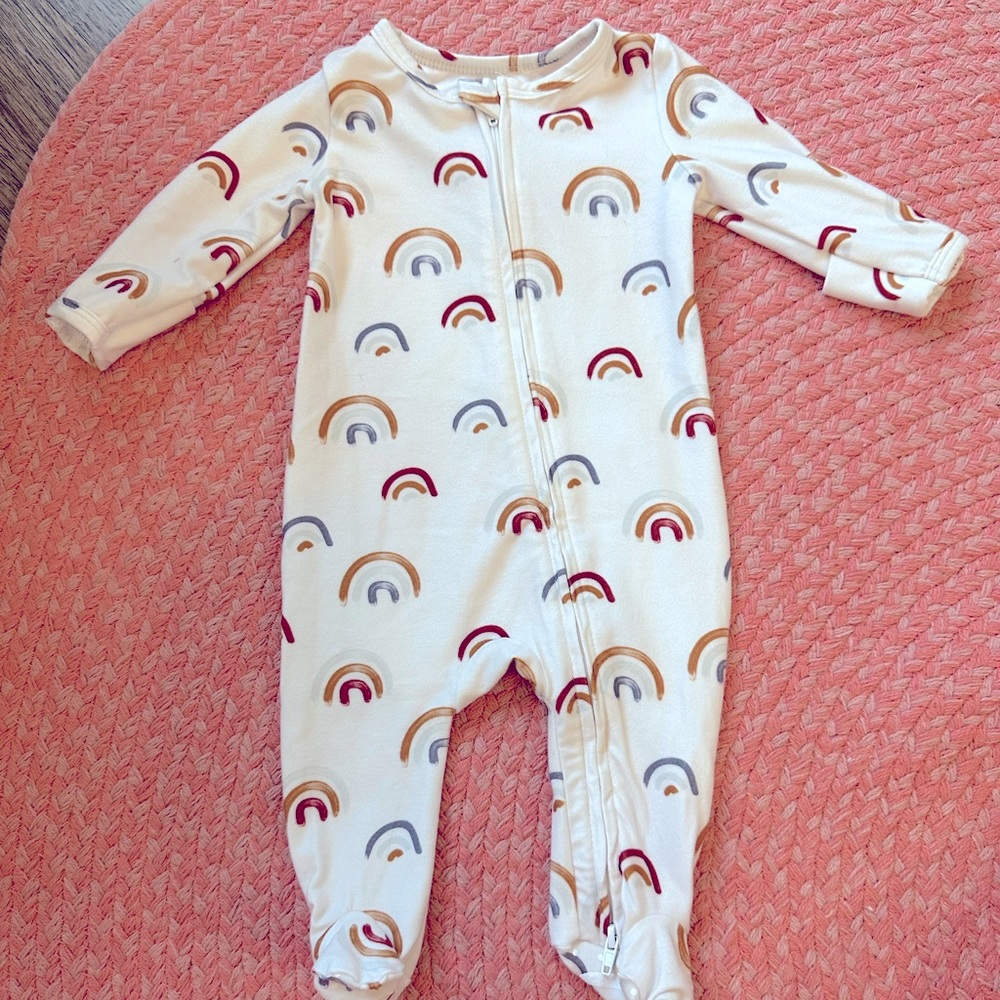 Caden Lane Rainbow Footie